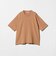 ネップ コットン カットオフ クロップド Tシャツ