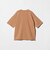 ネップ コットン カットオフ クロップド Tシャツ