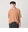 ネップ コットン カットオフ クロップド Tシャツ