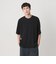 ネップ コットン カットオフ クロップド Tシャツ