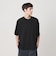 ネップ コットン カットオフ クロップド Tシャツ
