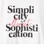 ＜evergreen＞SIMPLICITY プリント Tシャツ