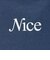 ＜NICE WEATHER＞デニム シグネチャーロゴ トートバッグ