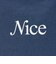 ＜NICE WEATHER＞デニム シグネチャーロゴ トートバッグ
