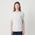＜NICE WEATHER＞ウィメンズ ロゴ Tシャツ/アッシュグレー