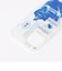 ＜NICE WEATHER＞SHOPPING BAG PHONE CASE 2 /Blue/iPhone 15