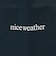 ＜NICE WEATHER＞ロゴ トートバッグ