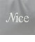 ＜NICE WEATHER＞SIGNATURE ロゴ トートバッグ 3