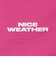 ＜NICE WEATHER＞ナイロン ロゴ ミニワンショルダーバッグ 2