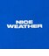 ＜NICE WEATHER＞ナイロン ロゴ ミニワンショルダーバッグ 2