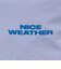 ＜NICE WEATHER＞ナイロン ロゴ ミニワンショルダーバッグ 2