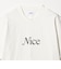 ＜NICE WEATHER＞シグネチャーロゴ Tシャツ