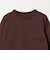 ＜CGS.＞オーガニック コットン ロングスリーブ ロゴ Tシャツ