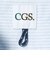 ＜CGS.＞インディゴ シャンブレーストライプ ボタンダウン シャツ