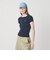 ＜NICE WEATHER＞ロゴ フィットTシャツ