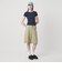 ＜NICE WEATHER＞ロゴ フィットTシャツ