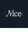 ＜NICE WEATHER＞ロゴ フィットTシャツ