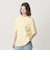 ＜CGS.＞オーガニック コットン クルーネック ロゴ Tシャツ