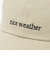 ＜NICE WEATHER＞オリジナルロゴ キャップ 2