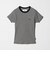 ＜NICE WEATHER＞ロゴ ボーダーフィット Tシャツ