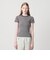 ＜NICE WEATHER＞ロゴ ボーダーフィット Tシャツ