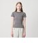 ＜NICE WEATHER＞ロゴ ボーダーフィット Tシャツ
