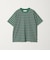 ＜NICE WEATHER＞マルチボーダー ショートスリーブ Tシャツ