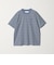 ＜NICE WEATHER＞マルチボーダー ショートスリーブ Tシャツ