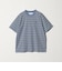 ＜NICE WEATHER＞マルチボーダー ショートスリーブ Tシャツ