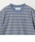 ＜NICE WEATHER＞マルチボーダー ショートスリーブ Tシャツ