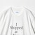 ＜NICE WEATHER＞タイポグラフィ Tシャツ