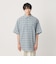 ＜NICE WEATHER＞シアーチェック シャツ