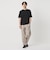 コットン カシミヤ クルーネック Tシャツ ウォッシャブル