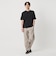 コットン カシミヤ クルーネック Tシャツ ウォッシャブル