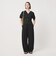 バックゴム カーブパンツ UVカット 防シワ ウォッシャブル