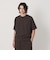 Air Dobby ワイドテーパード クルーネック Tシャツ ヨコストレッチ 吸水速乾 ウォッシャブル