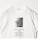 【WEB限定 Wardrobe DAILY MINIMAL】フォトプリントTシャツ