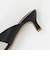 レザーライク サムリング クロス サンダル