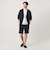 【WEB限定 WARDROBE SMART】Reflax スリム ショートパンツ