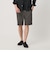 【WEB限定 WARDROBE SMART】Reflax スリム ショートパンツ