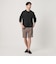 【WEB限定 WARDROBE SMART】Reflax スリム ショートパンツ