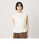 【WEB限定 Wardrobe DAILY MINIMAL】シャーリング ノースリーブトップス