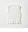 【WEB限定 Wardrobe DAILY MINIMAL】シャーリング ノースリーブトップス