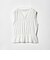 【WEB限定 Wardrobe DAILY MINIMAL】シャーリング ノースリーブトップス