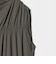 【WEB限定 Wardrobe DAILY MINIMAL】シャーリング ノースリーブトップス