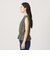 【WEB限定 Wardrobe DAILY MINIMAL】シャーリング ノースリーブトップス
