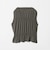【WEB限定 Wardrobe DAILY MINIMAL】シャーリング ノースリーブトップス