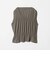 【WEB限定 Wardrobe DAILY MINIMAL】シャーリング ノースリーブトップス