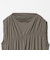 【WEB限定 Wardrobe DAILY MINIMAL】シャーリング ノースリーブトップス