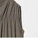 【WEB限定 Wardrobe DAILY MINIMAL】シャーリング ノースリーブトップス